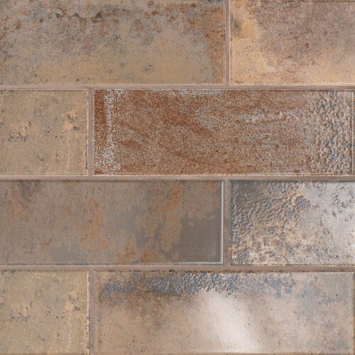 MARZA RUST SUBWAY TILE
