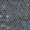 PENNY ROUND AZUL MOSAIC