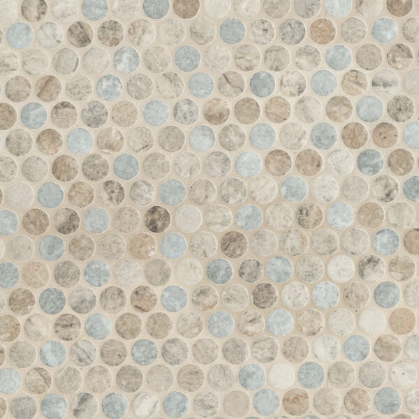 STONELLA PENNY ROUND MOSAIC