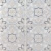 TETRIS BLANCO 6X6 TETRIS FLORITA BLANCO PATTERN TILE
