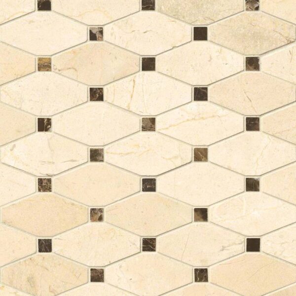 VALENCIA BLEND ELONGATED OCTAGON MOSAIC