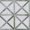 Verdant Green Geometrica Pattern