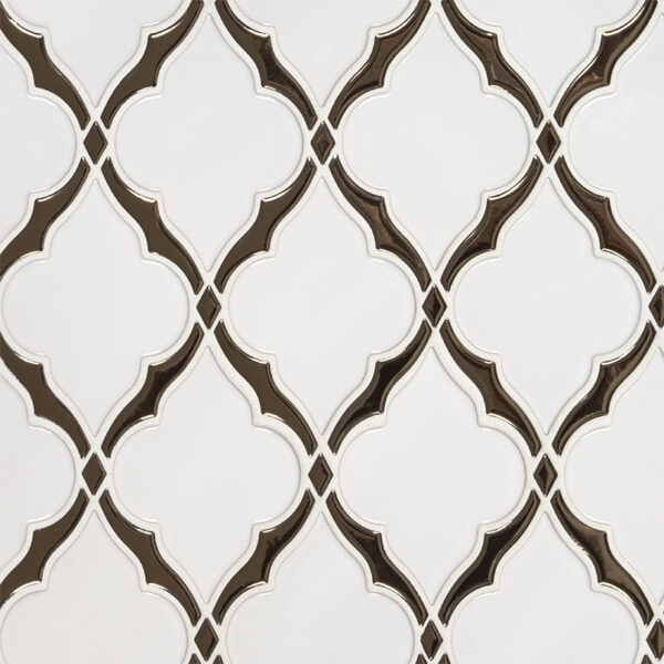 VICTORIAN LIGHT ARABESQUE MOSAIC