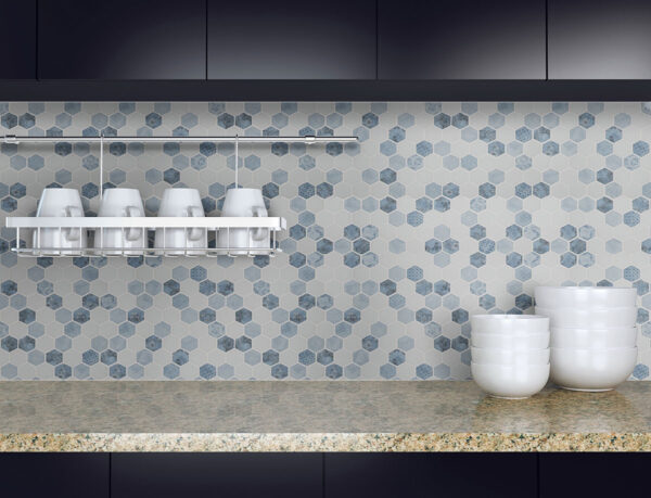VISTA AZUL 2" HEXAGON MOSAIC