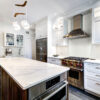 white-and-gray-matte-octagon room WHITE & GRAY OCTAGON MOSAIC