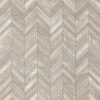 WHITE QUARRY CHEVRON PATTERN