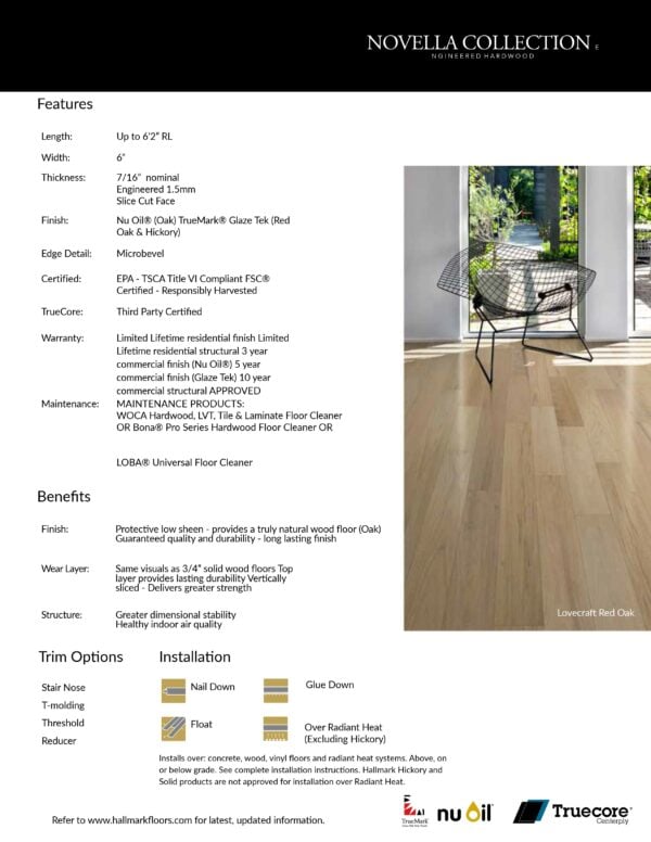 2025-Novella-info-sheet Hemingway Oak